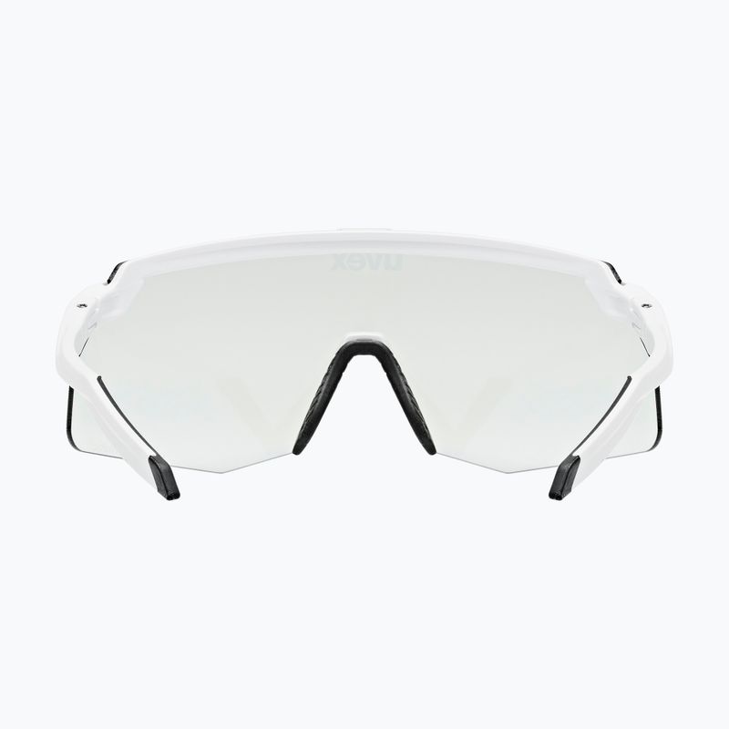 UVEX Pace Stage Small V weiß matt/verspiegelt blau Sonnenbrille 3
