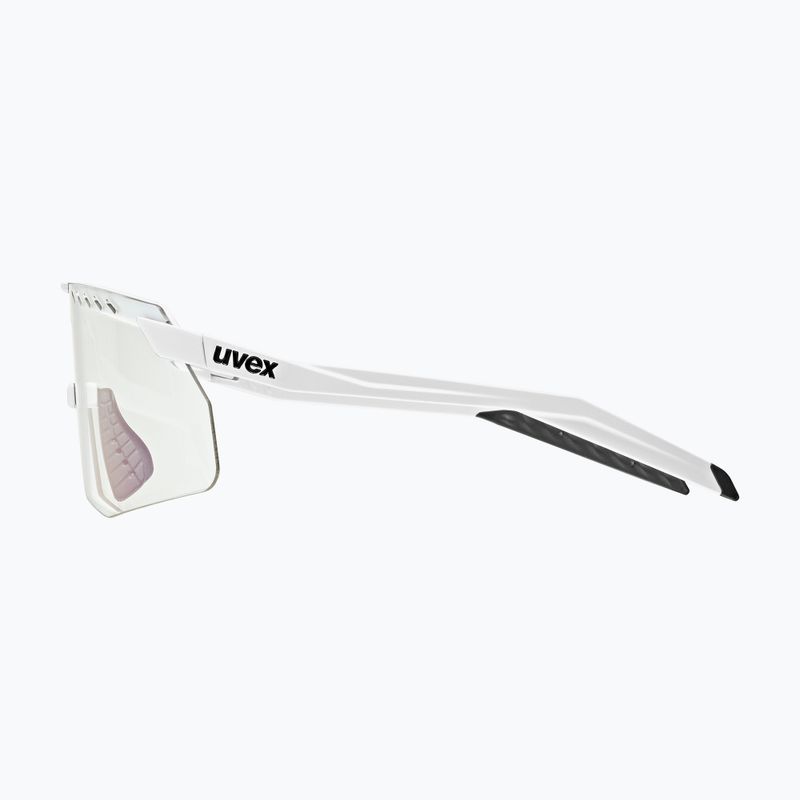 UVEX Pace Stage Small V weiß matt/verspiegelt blau Sonnenbrille 5