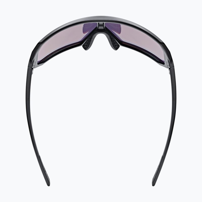 UVEX Sportstyle 237 CV schwarz matt/rot verspiegelte Sonnenbrille 4