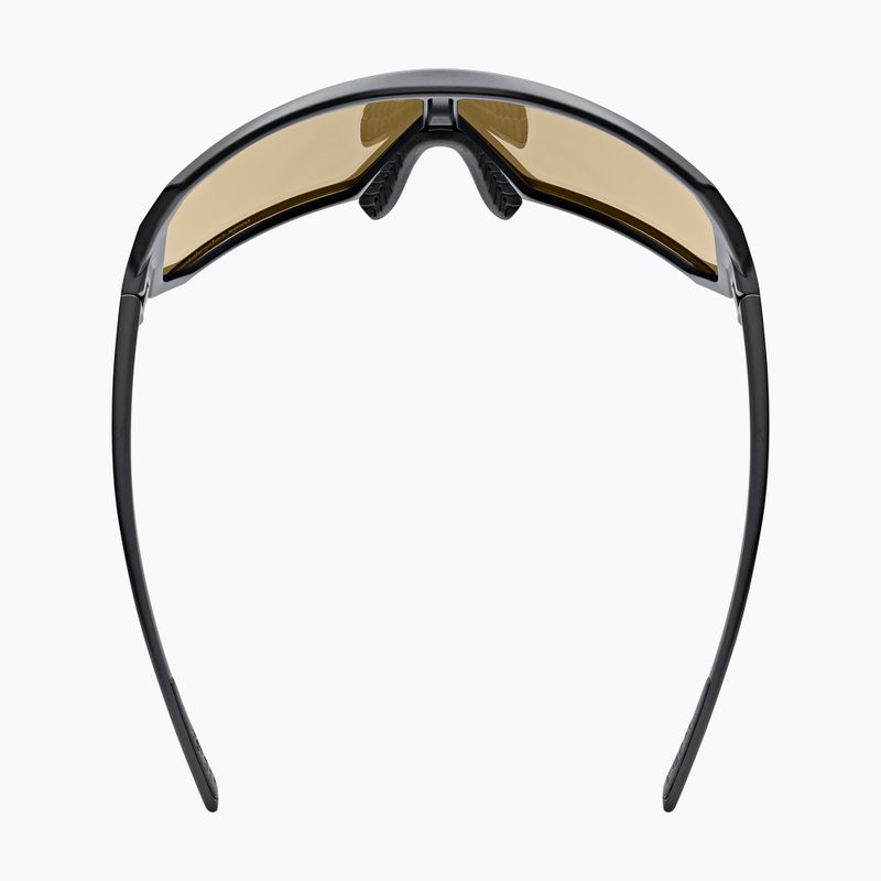 UVEX Sportstyle 237 CV schwarz matt/verspiegelt blau Sonnenbrille 4