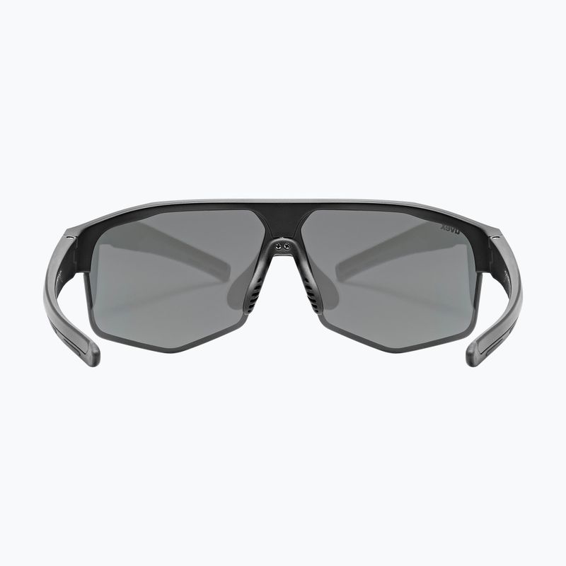 UVEX Axos Set schwarz matt/verspiegelt silber/klar Sonnenbrille 5