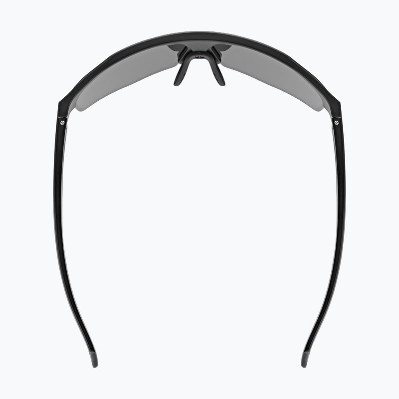 UVEX Axos Set schwarz matt/verspiegelt silber/klar Sonnenbrille 6
