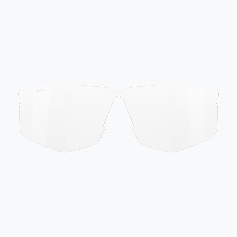UVEX Axos Set weiß matt/verspiegelt lila/klar Sonnenbrille 3