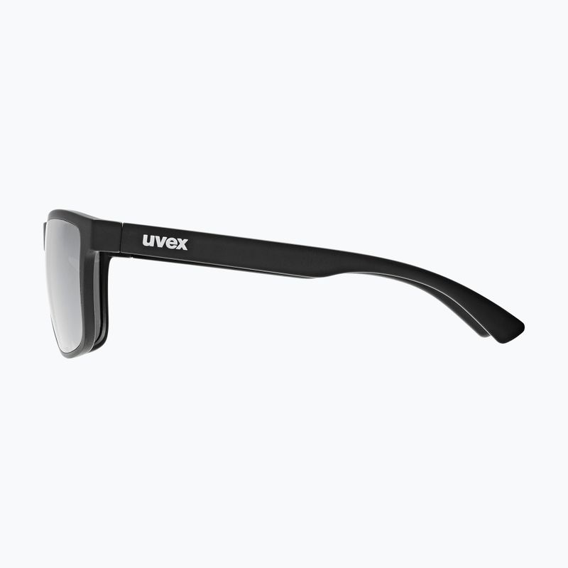 Kinder-Sonnenbrille UVEX Rookie Jr black matt/mirror silver 5
