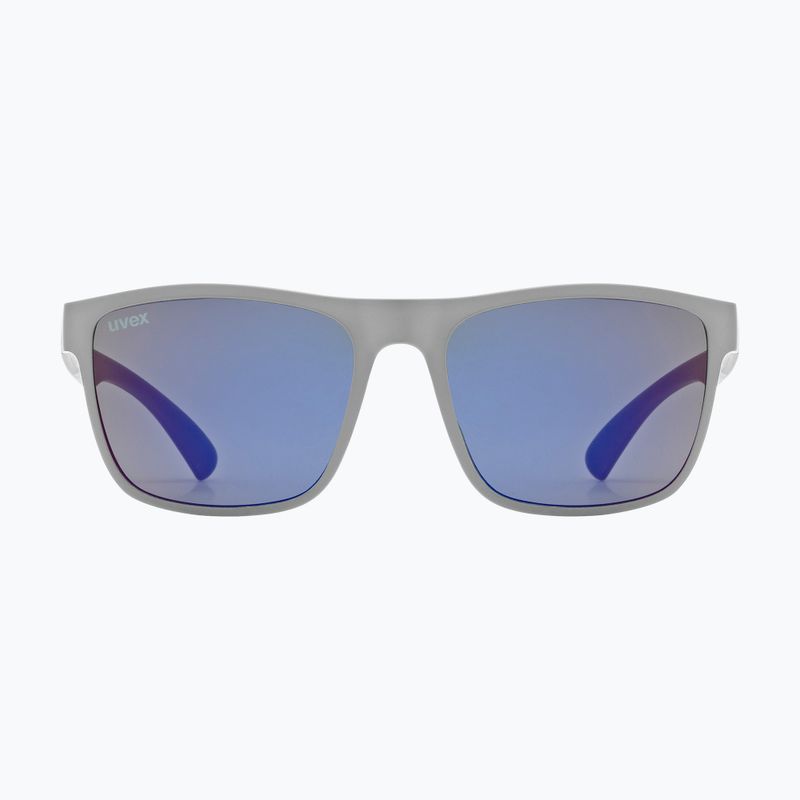 Kinder-Sonnenbrille UVEX Rookie Jr grey matt/mirror blue 2