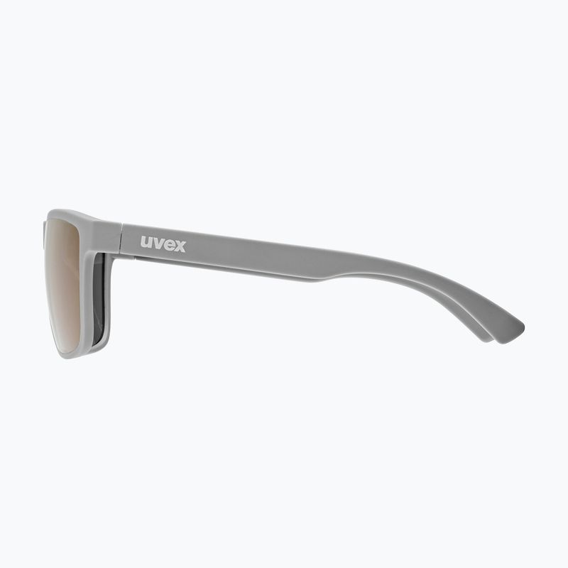 Kinder-Sonnenbrille UVEX Rookie Jr grey matt/mirror blue 5