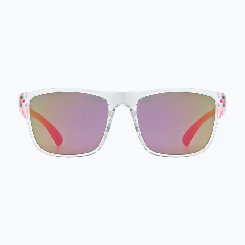 Kinder-Sonnenbrille UVEX Rookie Jr clear pink/mirror pink 2