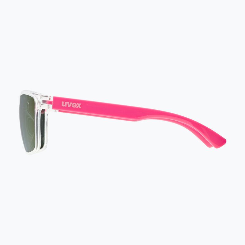 Kinder-Sonnenbrille UVEX Rookie Jr clear pink/mirror pink 5
