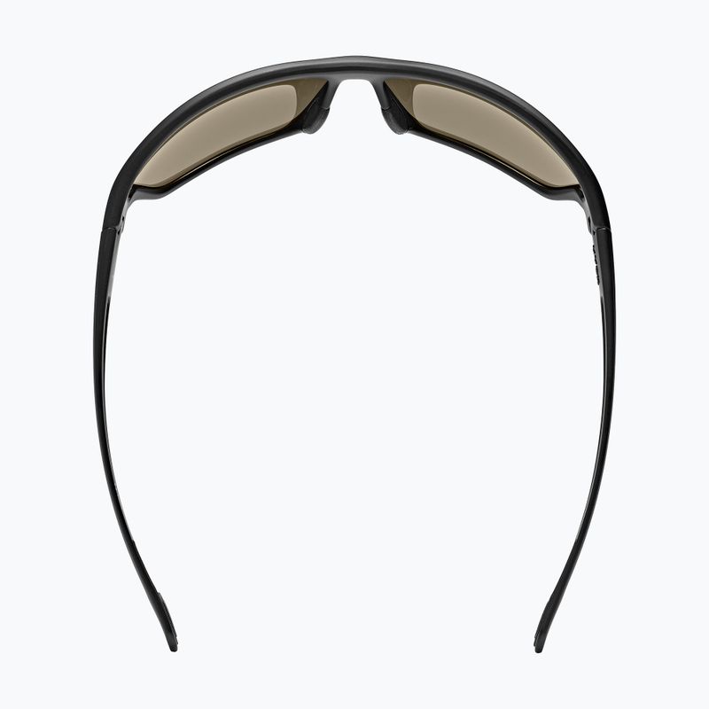 Sonnenbrille UVEX Sportstyle 806 black matte/mirror green 5