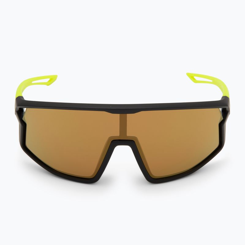 UVEX Kindersonnenbrille Skyryse Jr schwarz/gelb matt/gelb verspiegelt 3