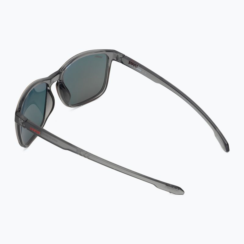 UVEX Sonnenbrille LGL 52 Rauch/Spiegel rot 2