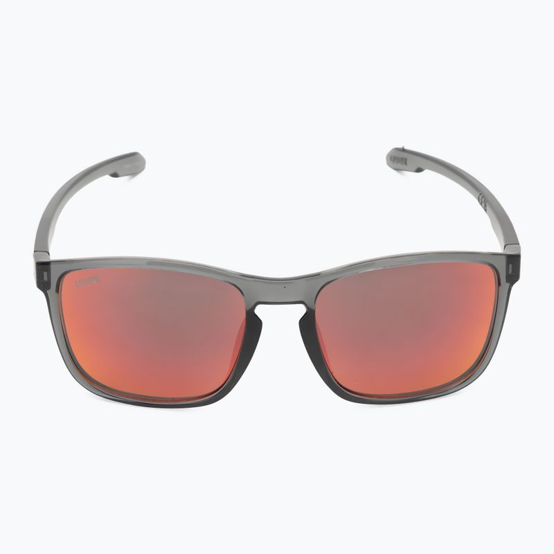 UVEX Sonnenbrille LGL 52 Rauch/Spiegel rot 3