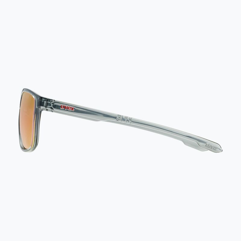 UVEX Sonnenbrille LGL 52 Rauch/Spiegel rot 5