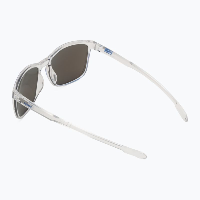 UVEX Sonnenbrille LGL 52 klar/verspiegelt blau 2