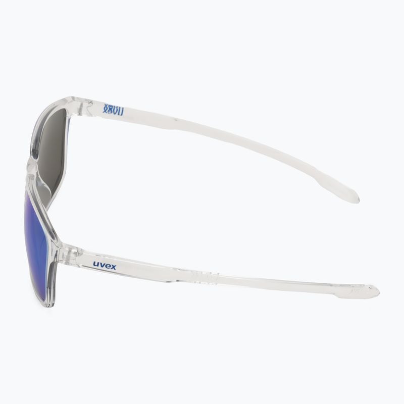 UVEX Sonnenbrille LGL 52 klar/verspiegelt blau 4