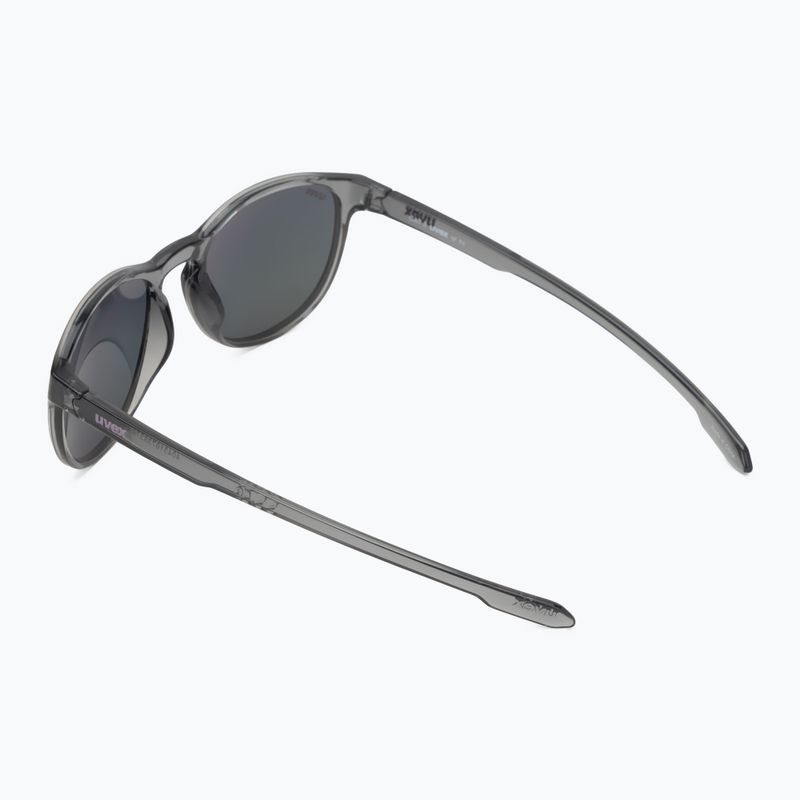 UVEX Sonnenbrille LGL 53 smoke/mirror pink 2