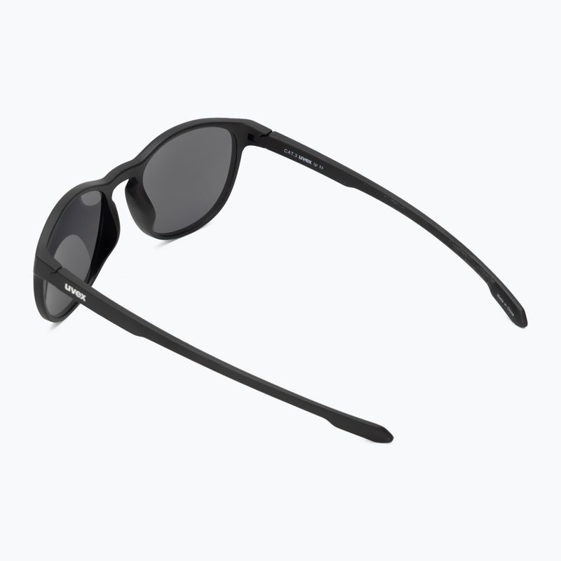 UVEX Sonnenbrille LGL 53 schwarz matt/verspiegelt silber 2