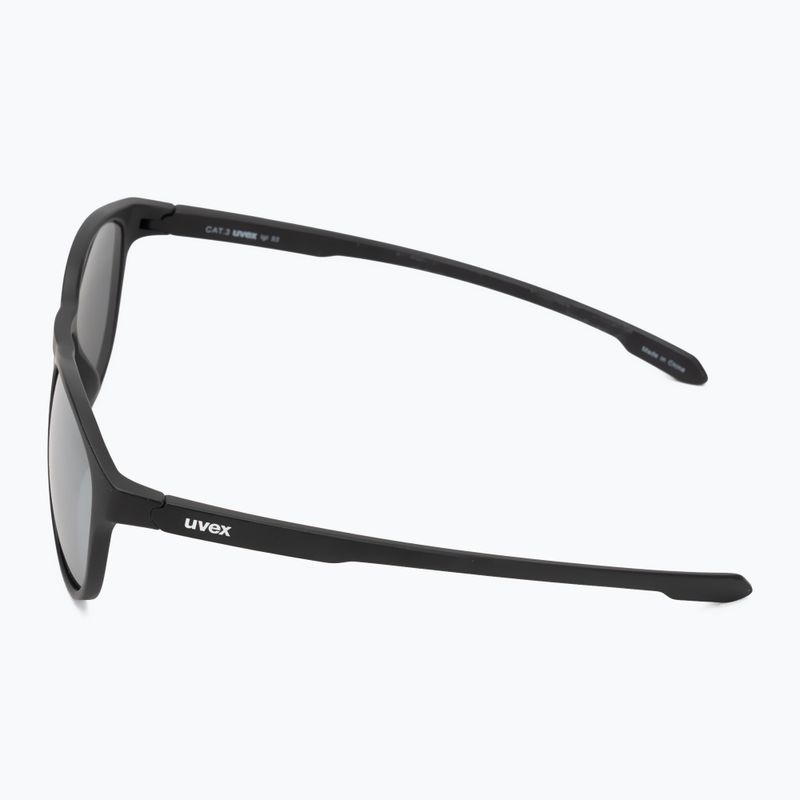 UVEX Sonnenbrille LGL 53 schwarz matt/verspiegelt silber 4