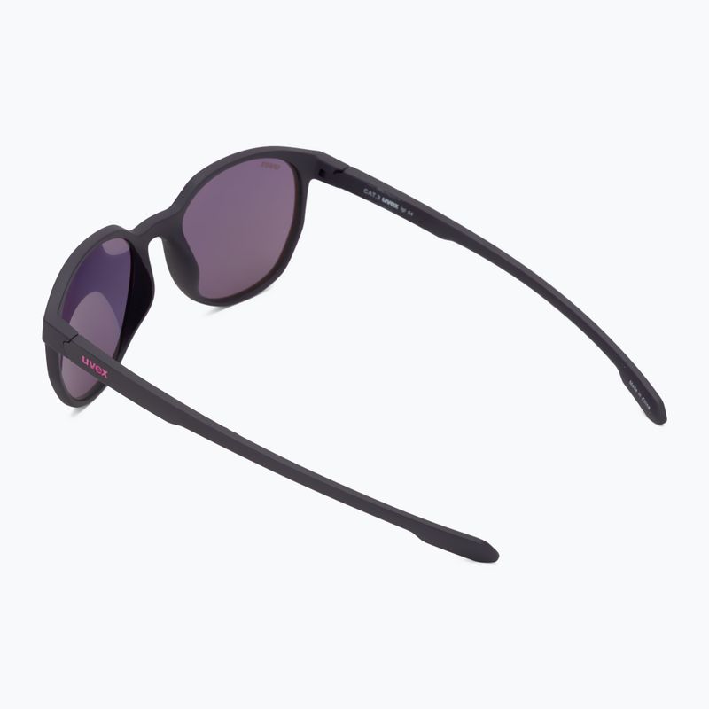 UVEX Sonnenbrille LGL 54 blau matt/verspiegelt lila 2