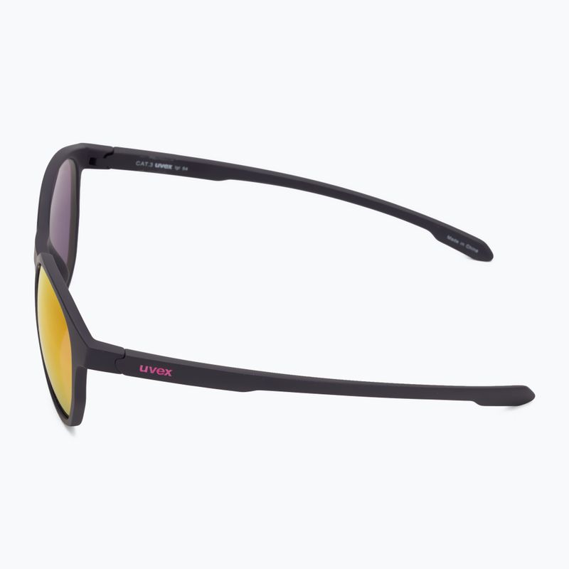UVEX Sonnenbrille LGL 54 blau matt/verspiegelt lila 4