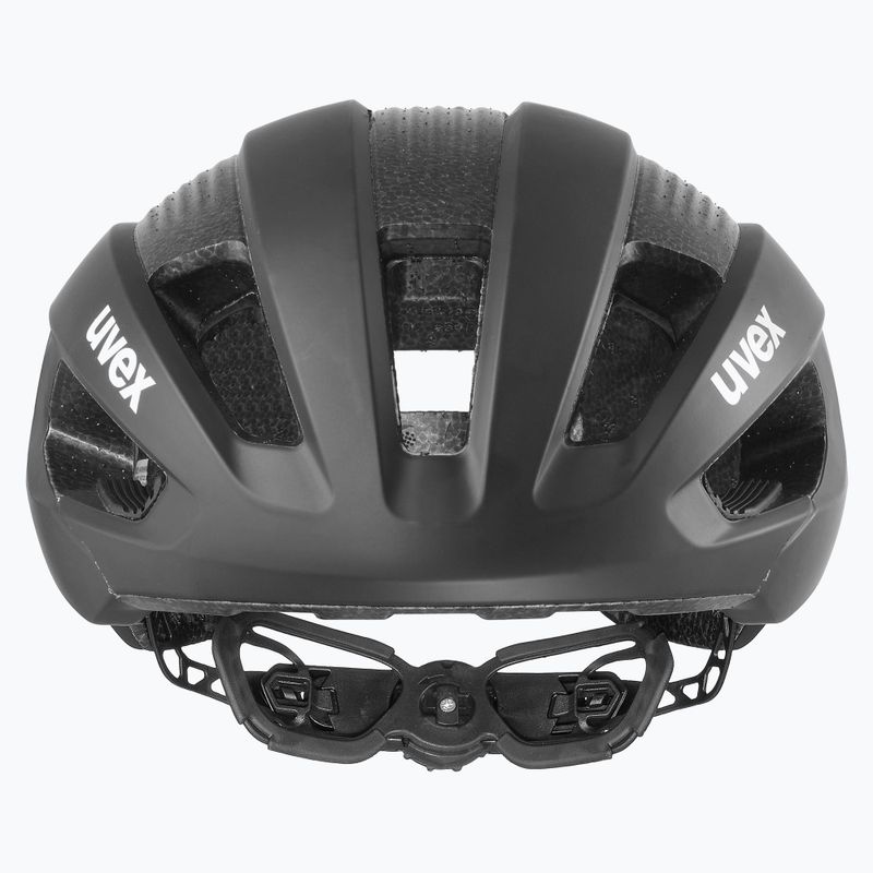 Fahrradhelm UVEX Rise CC alle schwarz matt 2