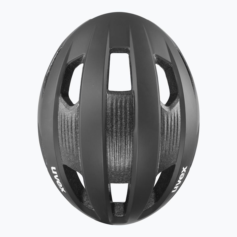 Fahrradhelm UVEX Rise CC alle schwarz matt 4