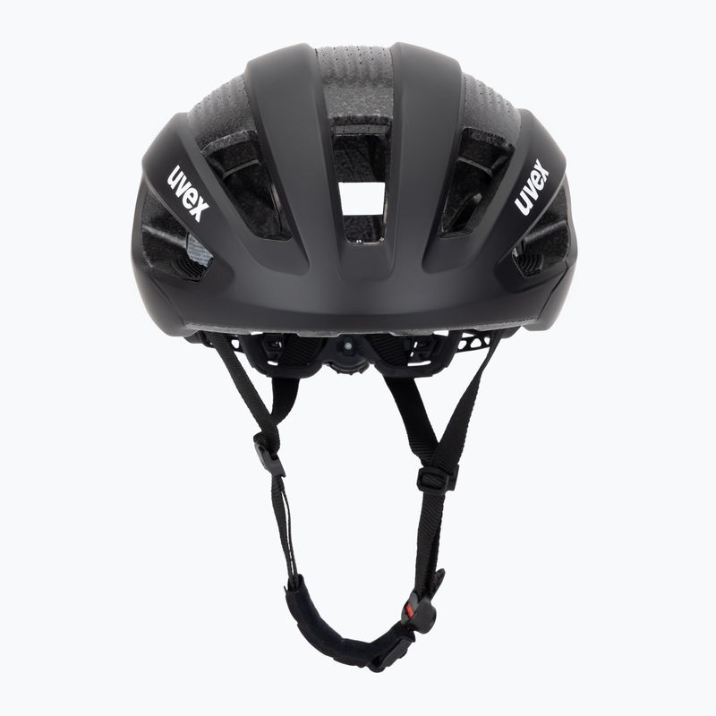Fahrradhelm UVEX Rise CC alle schwarz matt 2