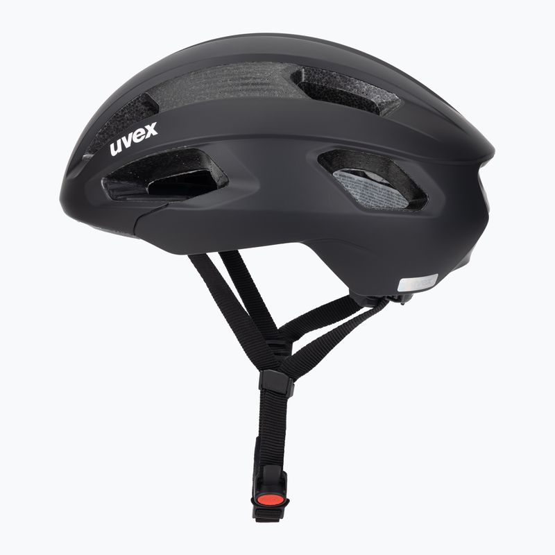 Fahrradhelm UVEX Rise CC alle schwarz matt 3