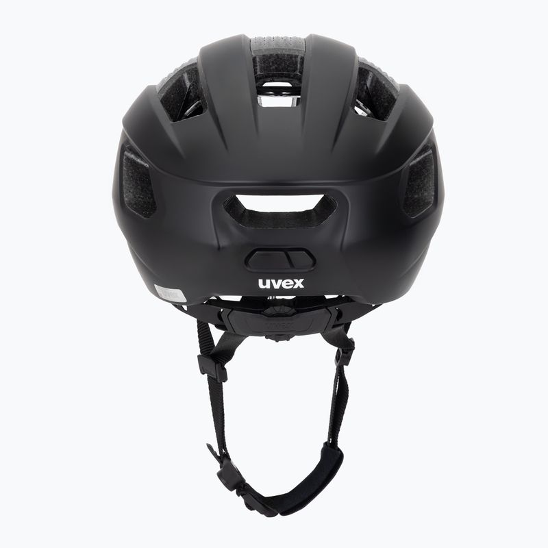 Fahrradhelm UVEX Rise CC alle schwarz matt 4