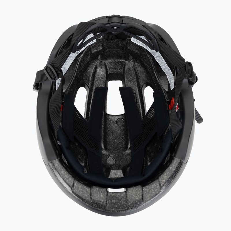 Fahrradhelm UVEX Rise CC alle schwarz matt 5