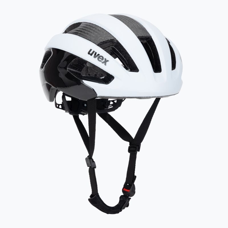 Fahrradhelm UVEX Rise CC cloud/schwarz matt