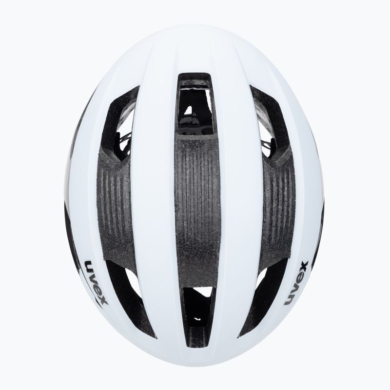 Fahrradhelm UVEX Rise CC cloud/schwarz matt 6