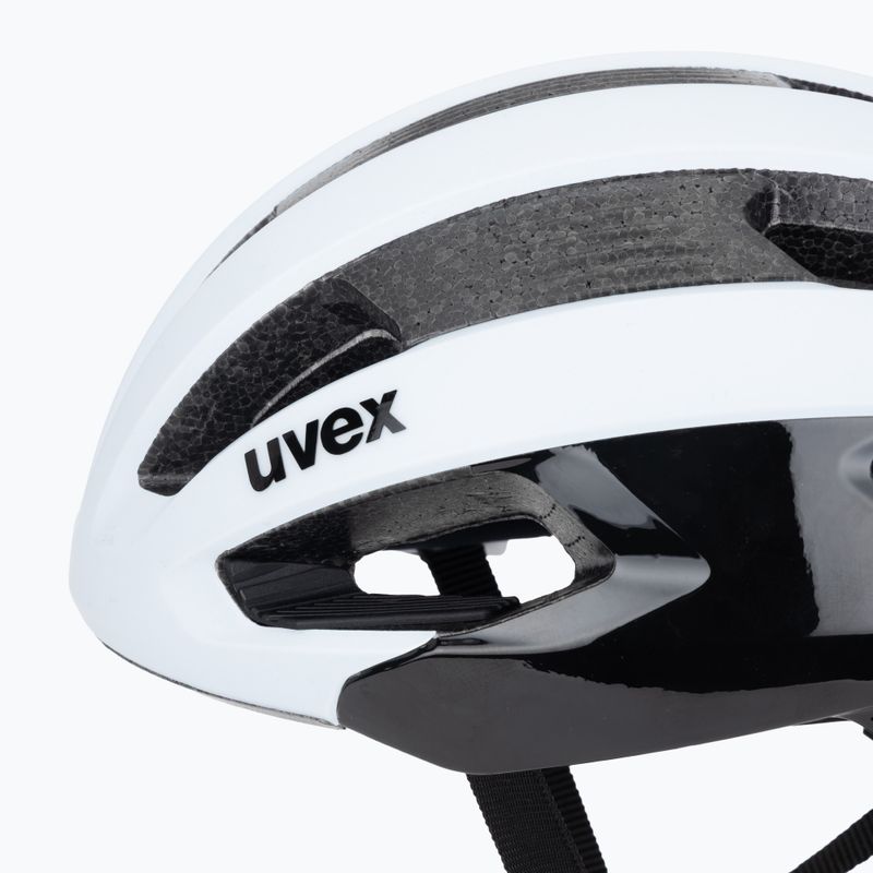 Fahrradhelm UVEX Rise CC cloud/schwarz matt 7