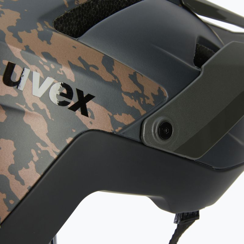 UVEX Renegade MIPS Fahrradhelm hazel camo/schwarz matt 8