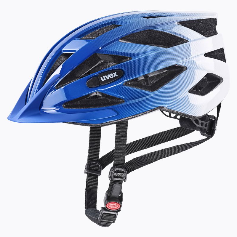 Fahrradhelm UVEX Air Wing kobaltweiß