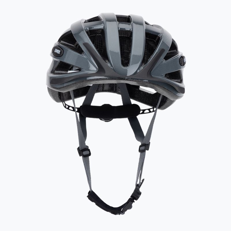 Fahrradhelm UVEX Air Wing grau/schwarz 2