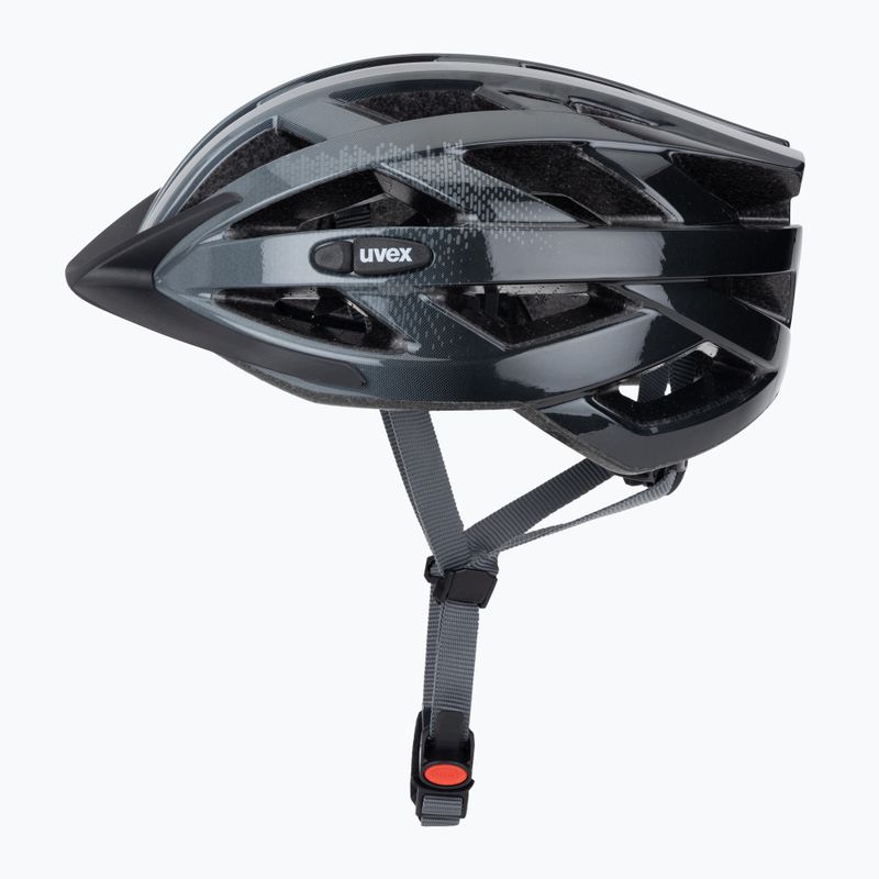 Fahrradhelm UVEX Air Wing grau/schwarz 3