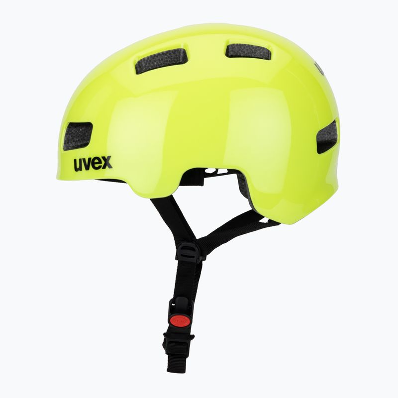 UVEX Kinderfahrradhelm HLMT 4 neongelb 3