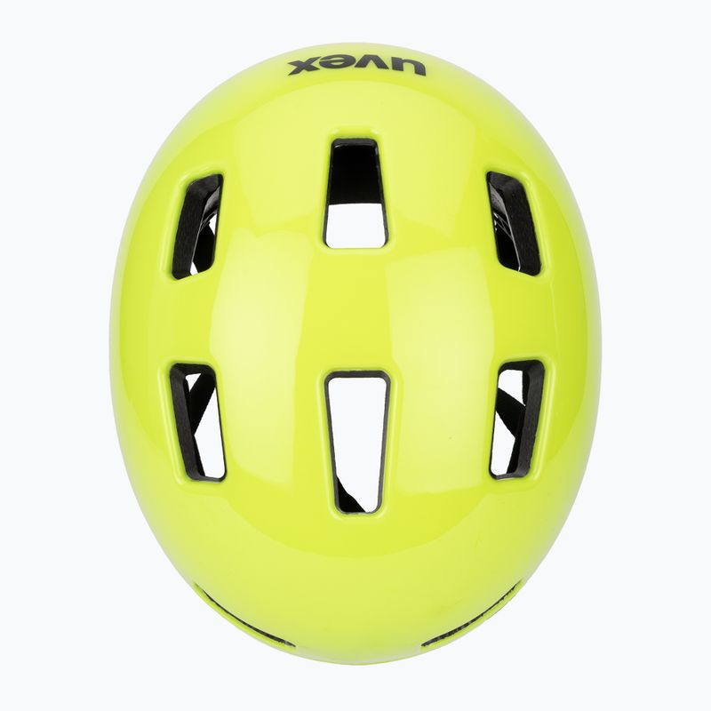 UVEX Kinderfahrradhelm HLMT 4 neongelb 6