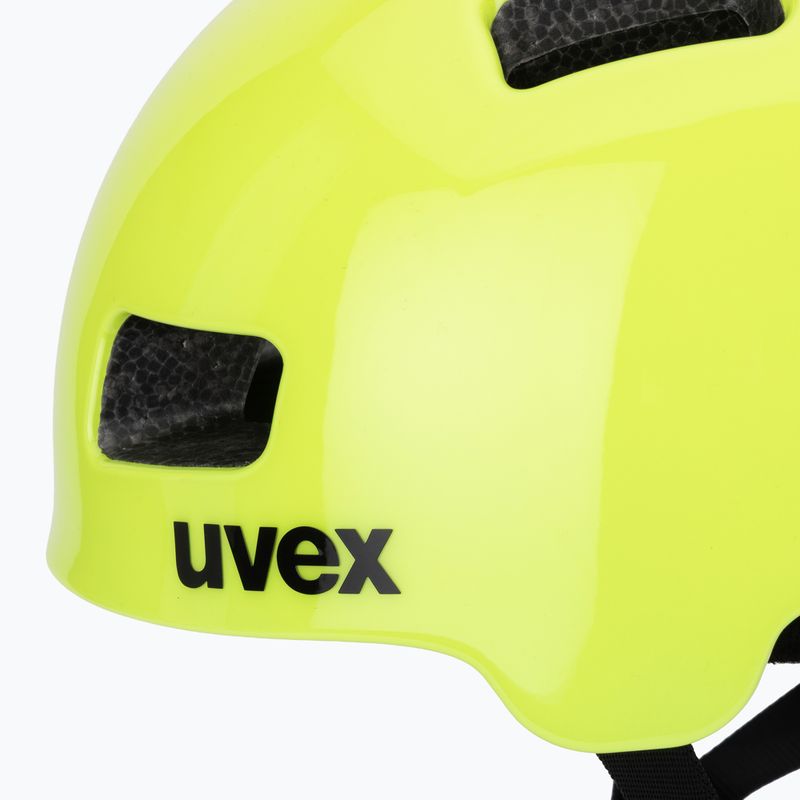 UVEX Kinderfahrradhelm HLMT 4 neongelb 7