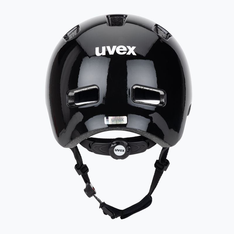 UVEX Kinderfahrradhelm HLMT 4 schwarz 4