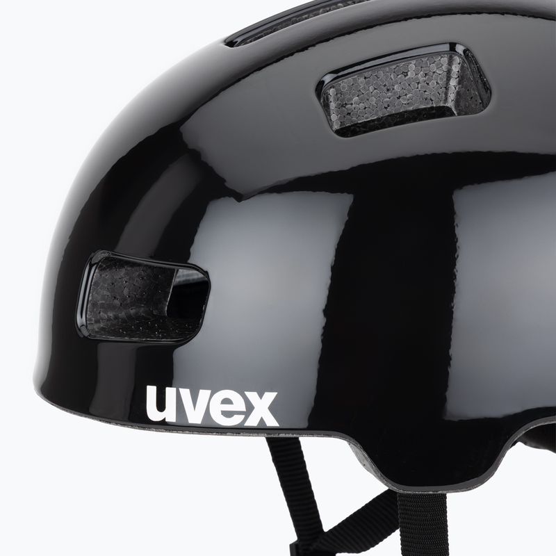 UVEX Kinderfahrradhelm HLMT 4 schwarz 7