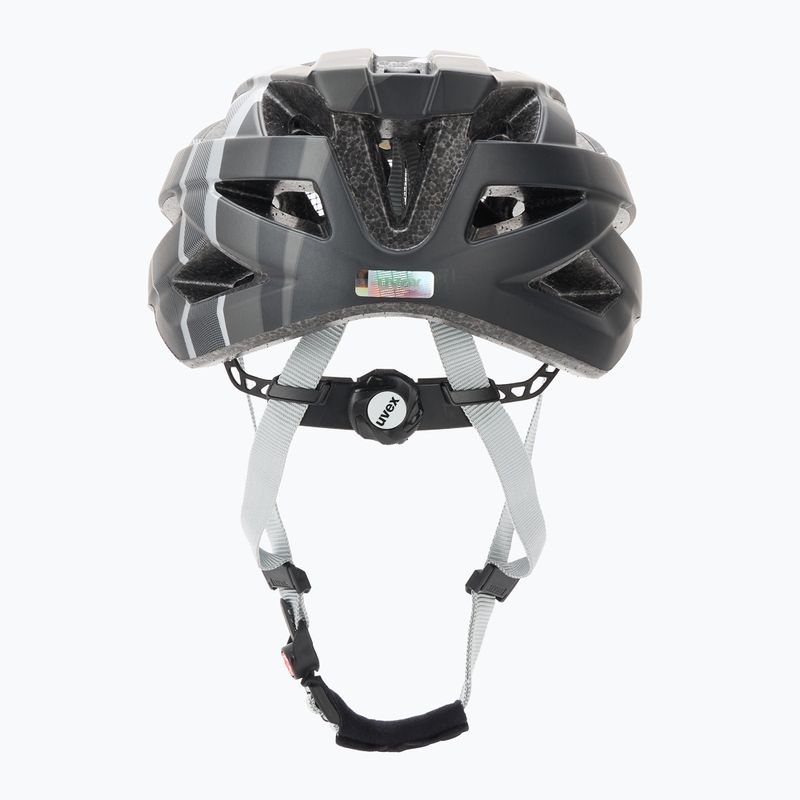 Fahrradhelm UVEX Air Wing CC schwarz / silber matt 4