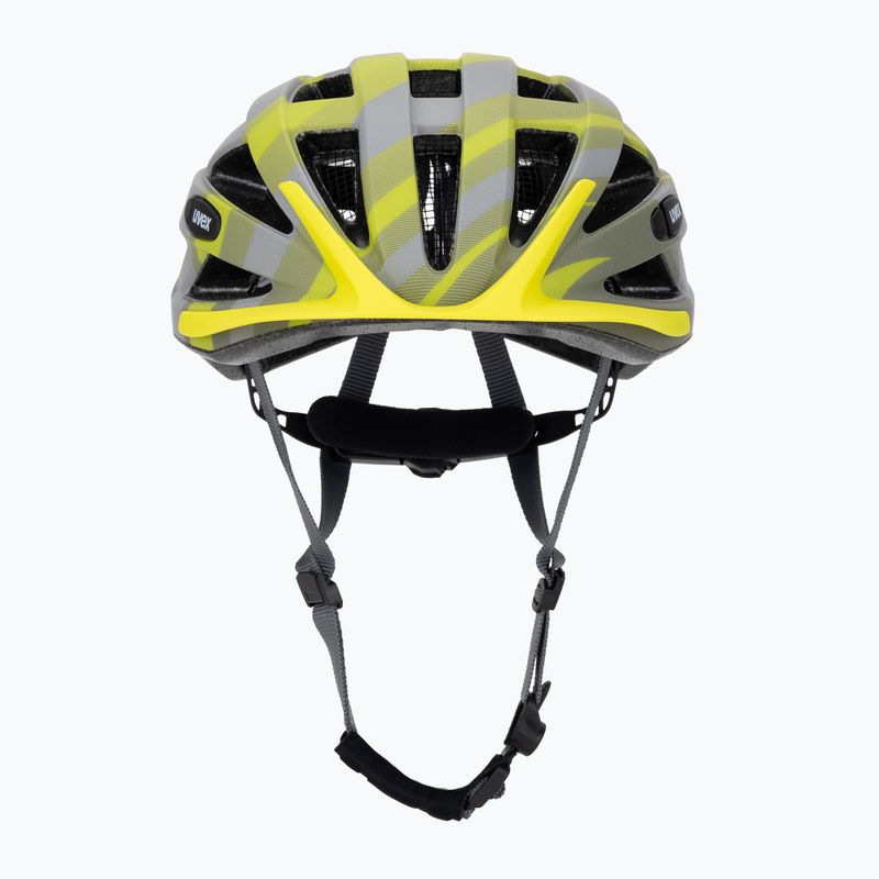 Fahrradhelm UVEX Air Wing CC grau / lime matt 2
