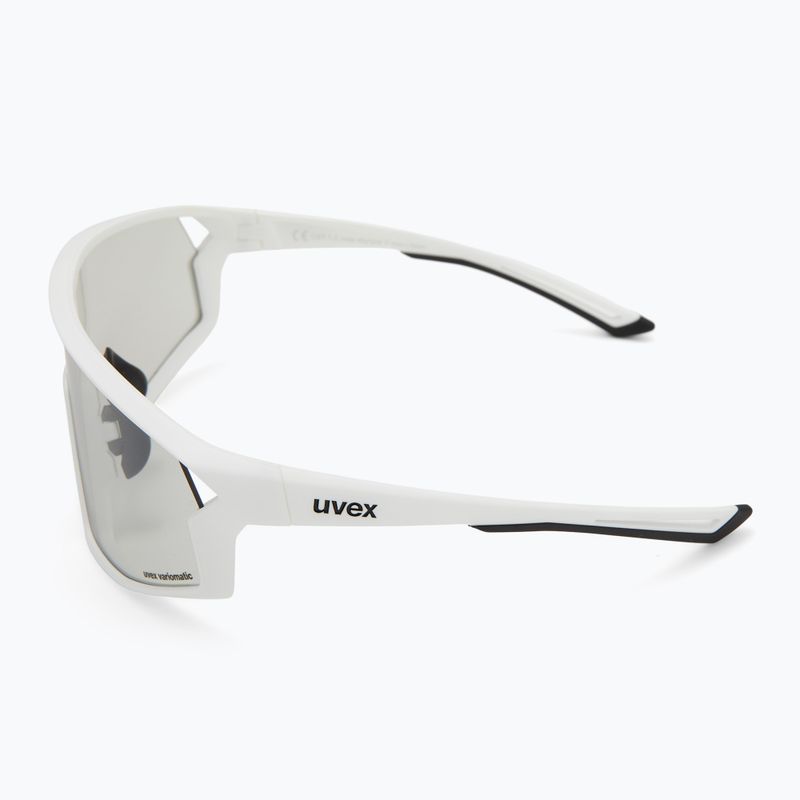 Sonnenbrille Uvex Skyryse V white matt/litemirror silver 4