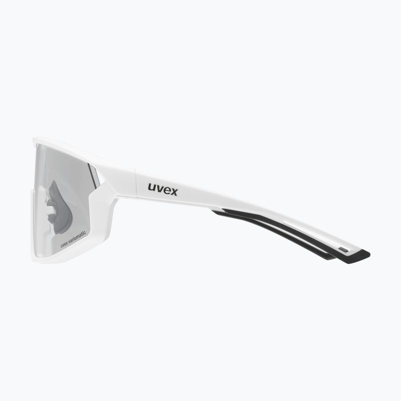Sonnenbrille Uvex Skyryse V white matt/litemirror silver 5