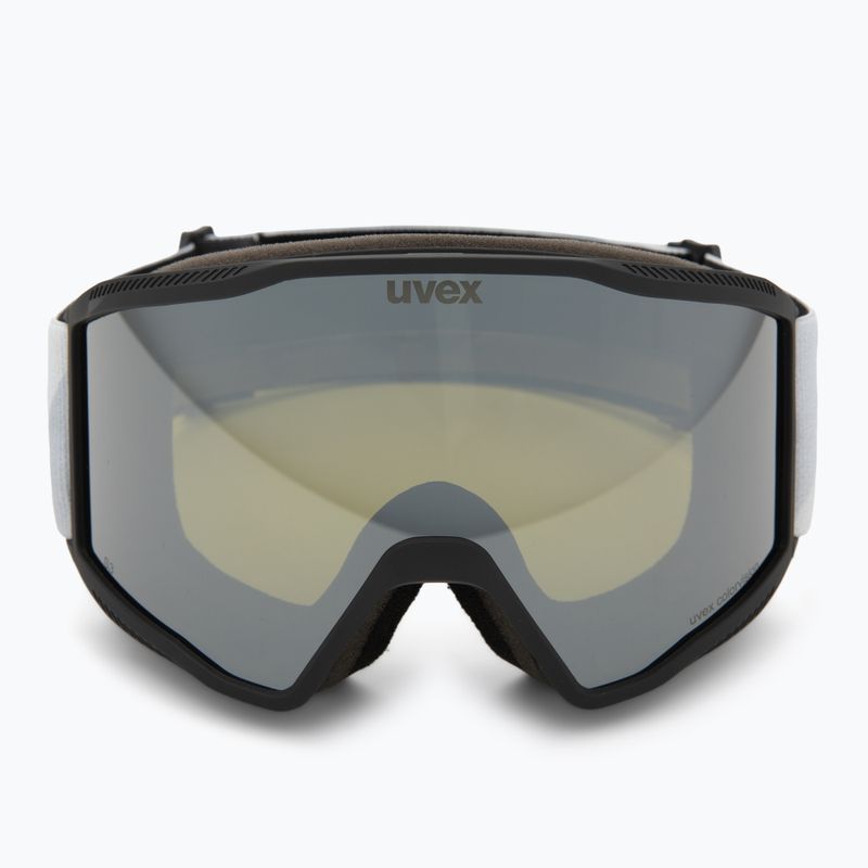 Skibrille UVEX Blast CV black matt/mirror silver 2