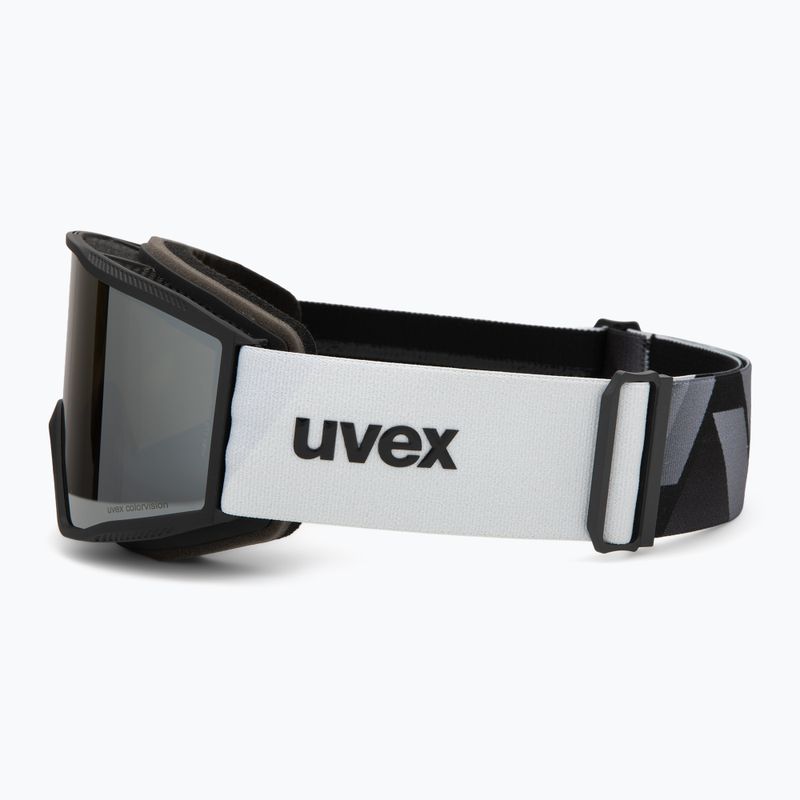 Skibrille UVEX Blast CV black matt/mirror silver 4