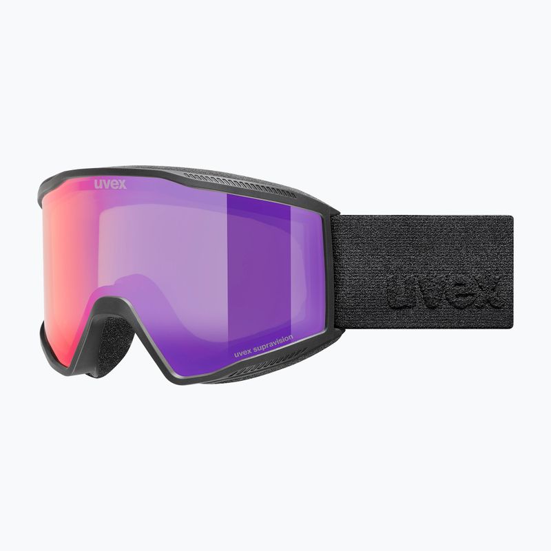 Skibrille UVEX Blast FM black matt/mirror ruby 5