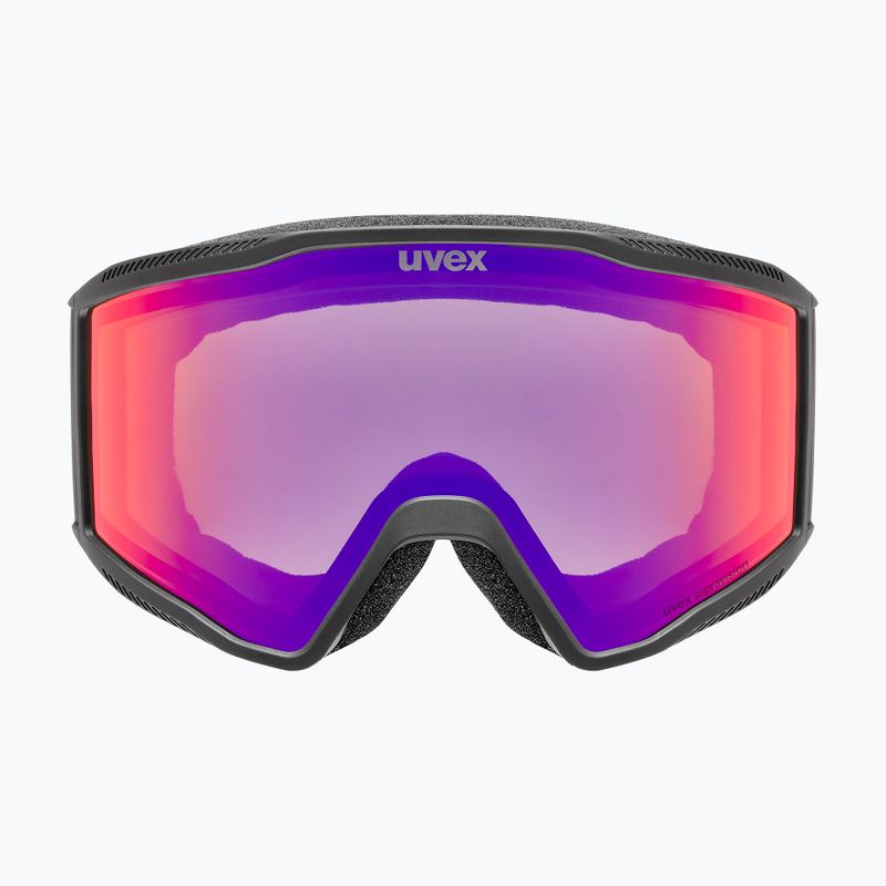 Skibrille UVEX Blast FM black matt/mirror ruby 6
